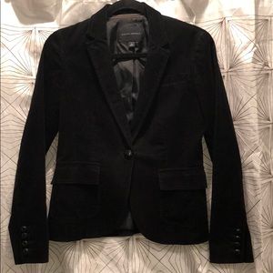 Banana Republic black corduroy blazer